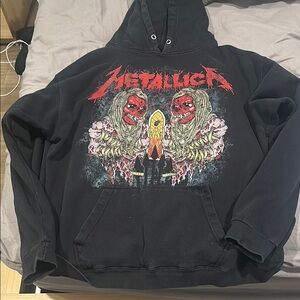 Metallica Sanitarium Y2K Vintage Grail Hoodie